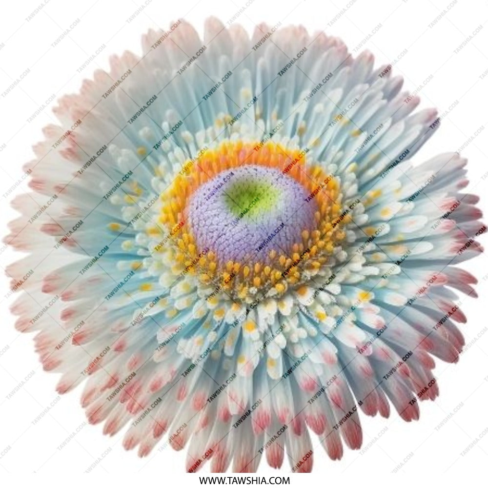 Gerbera Daisy Pinback Button, Floral Badge, Flower Button, Botanical Pin, Colorful Button, Pastel Flower Pin, Cute Pinback Button - Tawshia