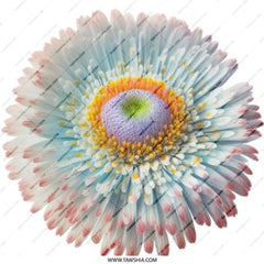 Gerbera Daisy Pinback Button, Floral Badge, Flower Button, Botanical Pin, Colorful Button, Pastel Flower Pin, Cute Pinback Button - Tawshia
