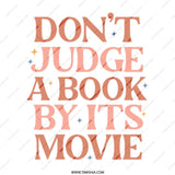 Book Lover Mug, Funny Movie Mug, Don't Judge A Book, Gift For Reader, Bookish Mug, Novelty Mug, Bookworm Gift, Cute Mug, Coffee Mug - Tawshia