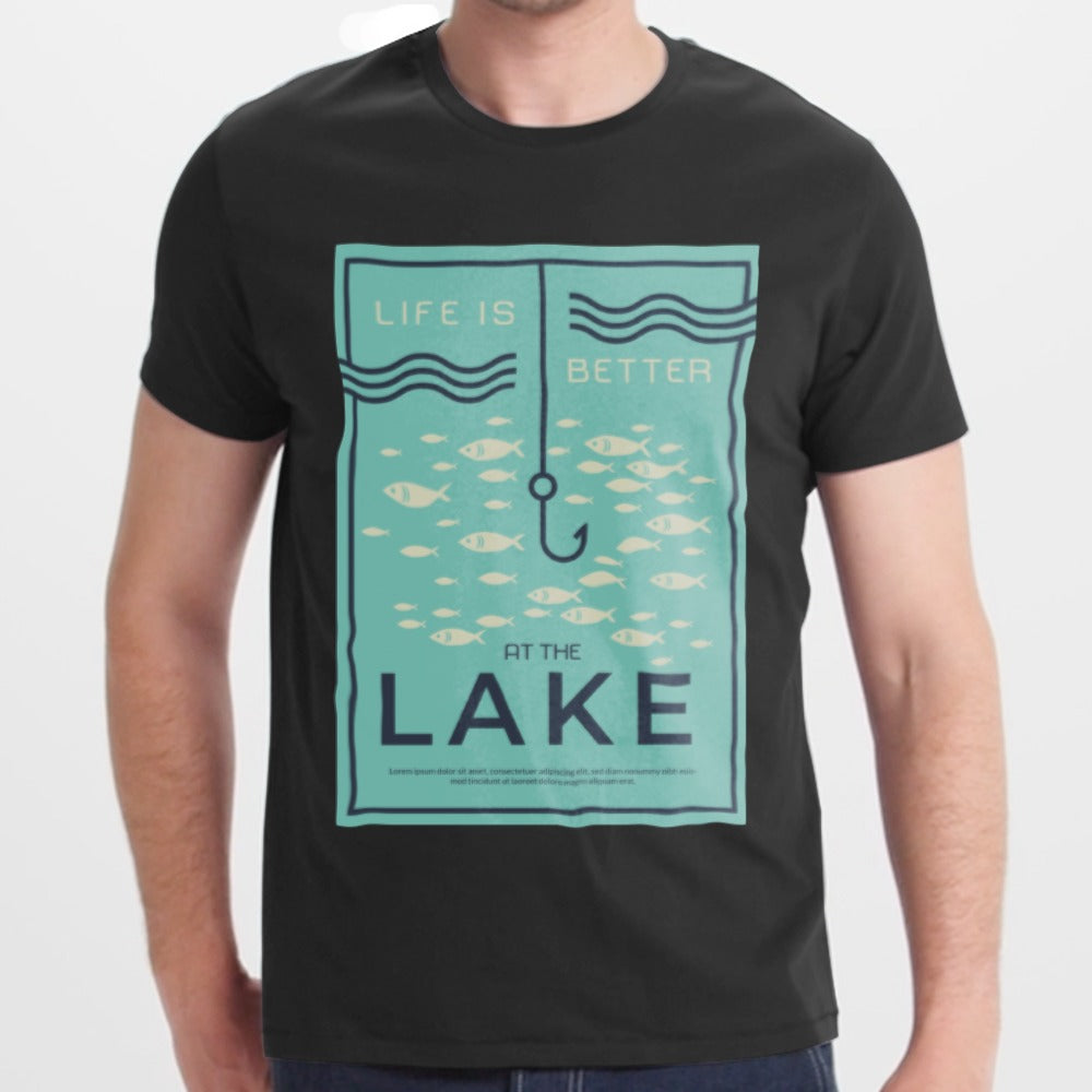 Life Is Better At The Lake Graphic T Shirt product type