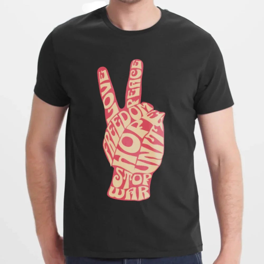 Peace and Unity Graphic Design on T-Shirt product