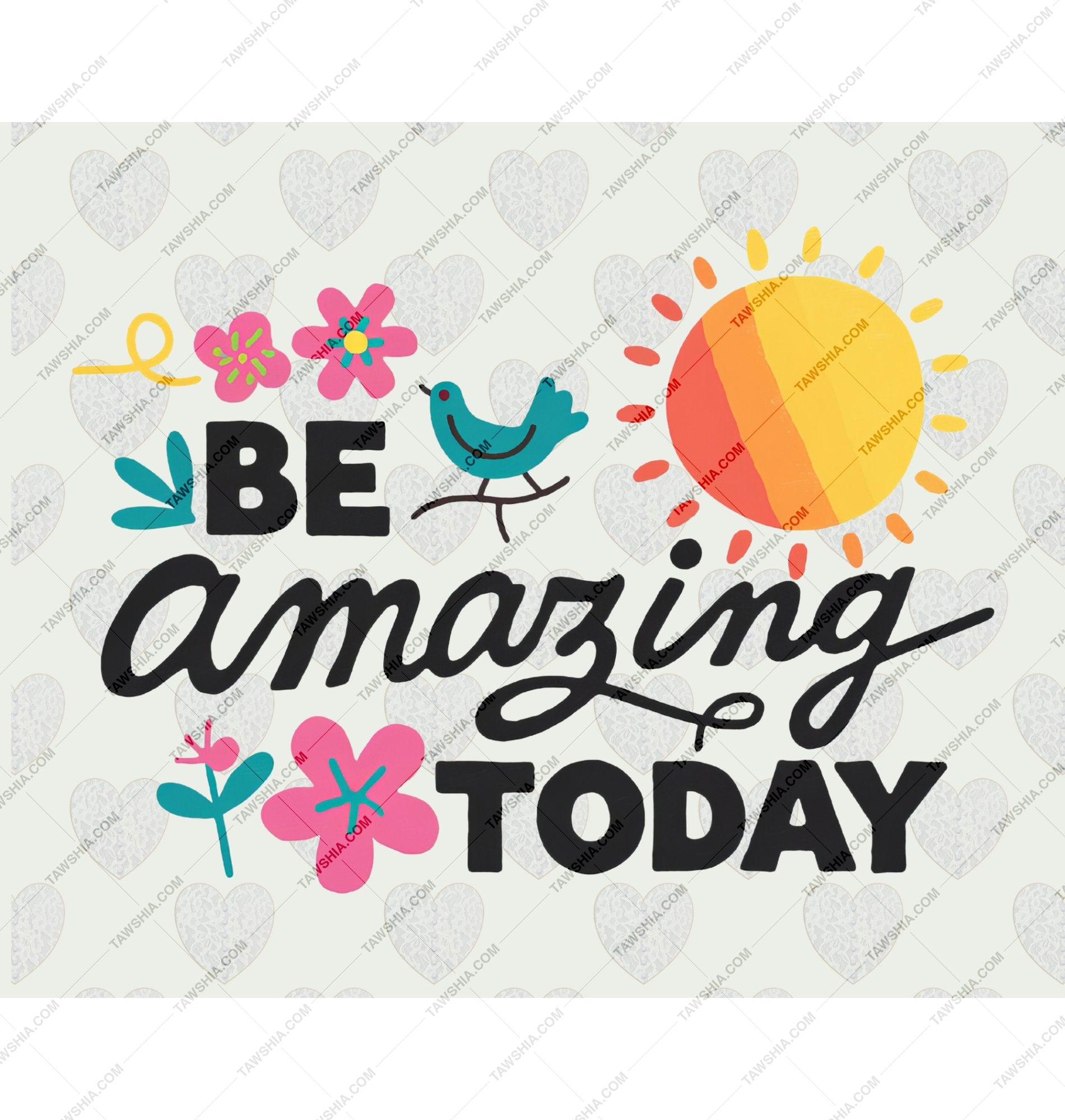 Be Amazing Today Motivational Poster product type