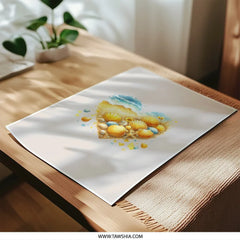 Seashell Heart Photographic Prints, Beach Decor Art Print, Ocean Wave Artwork, Coastal Home Decor, Summer Vibes Poster, Beach Lover Gift - Tawshia