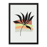 Abstract Floral Wall Art, Botanical Print, Modern Wall Decor, Minimalist Art, Stylish Home Decor, Plant Art Print, Black Plant Art - Tawshia