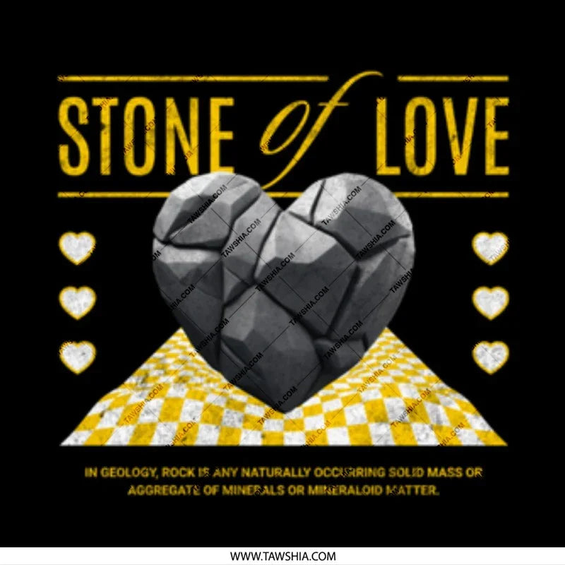 Stone of Love Heart Shaped Decorative Rock product