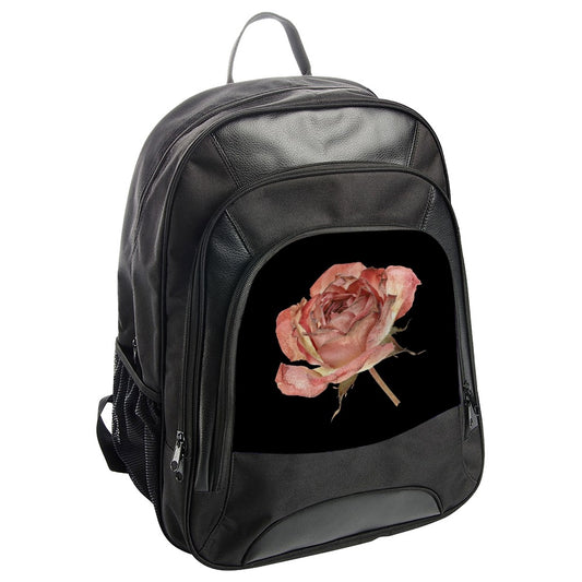 Rose Backpack, Floral Bookbag, Botanical Bag, Stylish Travel Pack, Unique Gift, Fashion Backpack, School Backpack, Trendsetter Accessory - Tawshia