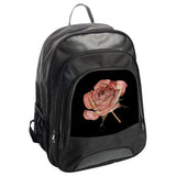 Rose Backpack, Floral Bookbag, Botanical Bag, Stylish Travel Pack, Unique Gift, Fashion Backpack, School Backpack, Trendsetter Accessory - Tawshia