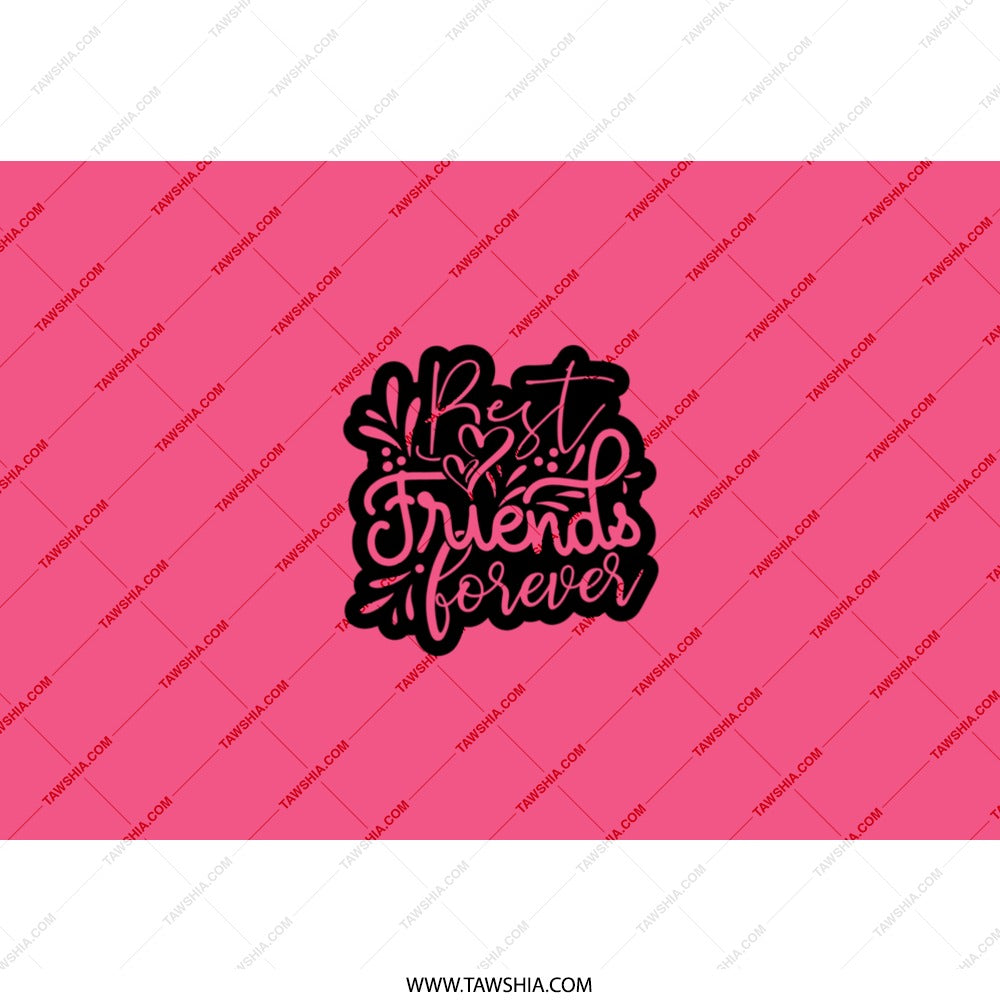 Best Friends Forever Tumbler, Friendship Gift, Gift for Bestie, BFF Gift, Personalized Tumbler, Best Friend Tumbler, Custom Tumbler - Tawshia