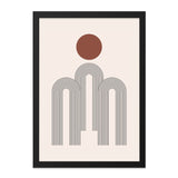 Minimalist Wall Art, Geometric Print, Boho Decor, Modern Art Print, Abstract Art, Arch Poster, Circle Print, Wall Decor, Home Decor - Tawshia