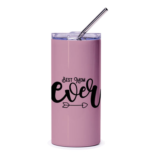 Best Mom Ever Tumbler, Mother's Day Gift Idea, Mom Birthday, Pink Tumbler, Mom Tumbler Cup, Gift for Mom, Mom Ever Design - Tawshia