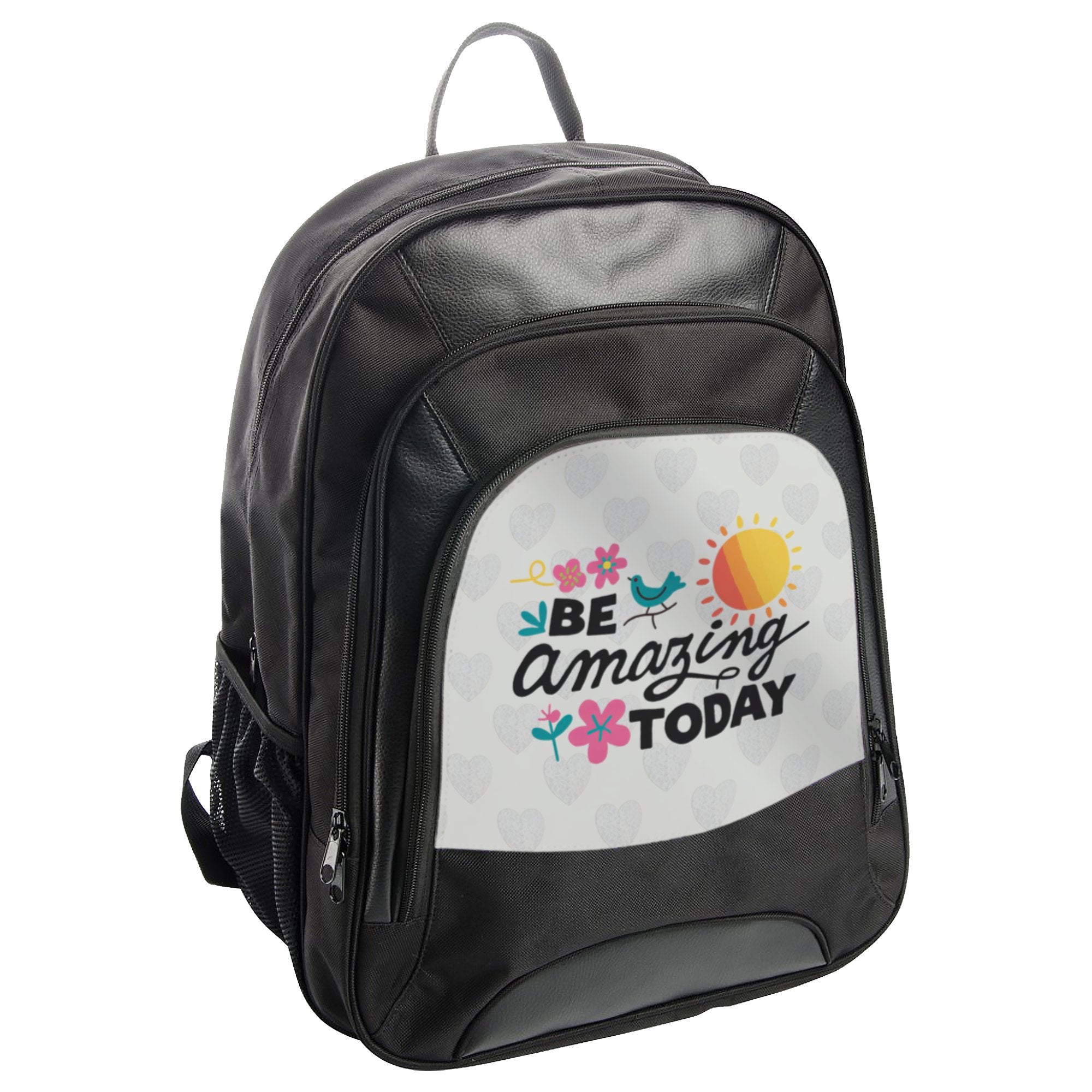 Be Amazing Today Black Backpack product