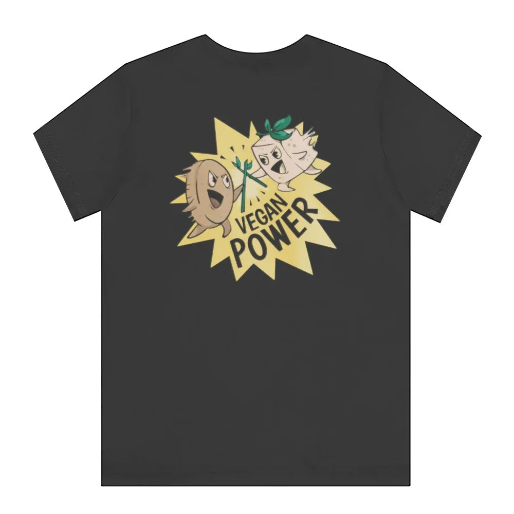 Vegan Power Graphic Tee with Fun Characters product