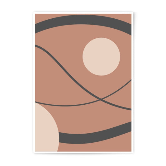 Abstract Photographic Print, Circles and Lines Art, Minimalist Home Decor, Contemporary Wall Art, Modern Art Print - Tawshia