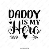 Daddy Is My Hero Pillow, Father's Day Gift, Dad Hero Home Decor, Gift for Dad, Unique Dad Pillow, Father's Day Present, Dad Gift - Tawshia