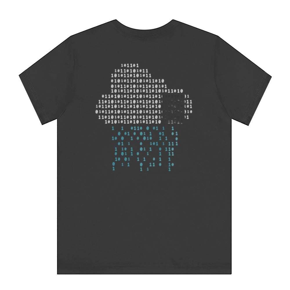 Binary Cupcake Graphic Design T-shirt Product