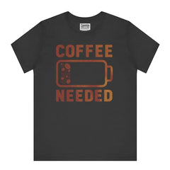 Coffee Needed Battery Graphic T-Shirt product type