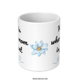 Home is Wherever Mom Mug, Mothers Day Gift, Mom Quote Mug, Gift for Mom, Present Mom Mug, Mom Coffee Mug, Mug with hearts - Tawshia