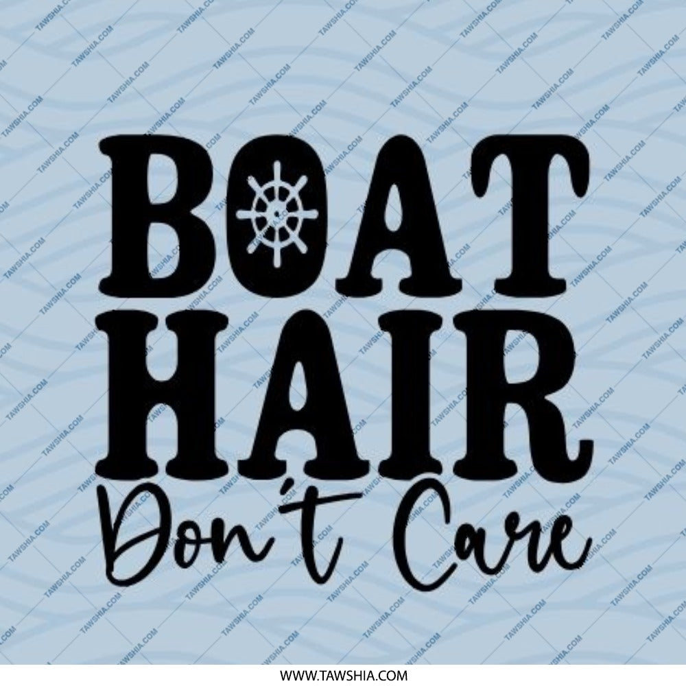 Boat Hair Don't Care Pinback Button, Boating Gift, Nautical Humor, Lake Life, Vacation Souvenir, Funny Accessory, Boat Lover Gift - Tawshia