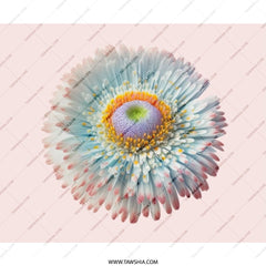 Floral Mouse Pad, Pastel Flower Mousepad, Botanical Desk Decor, Daisy Mouse Pad, Modern Office Decor, Cute Mouse Mat, Gift for Her - Tawshia