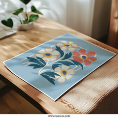 Floral Photographic Print, Flower Art, Botanical Wall Decor, Floral Arrangement, Modern Art, Flower Print, Minimalist Art - Tawshia