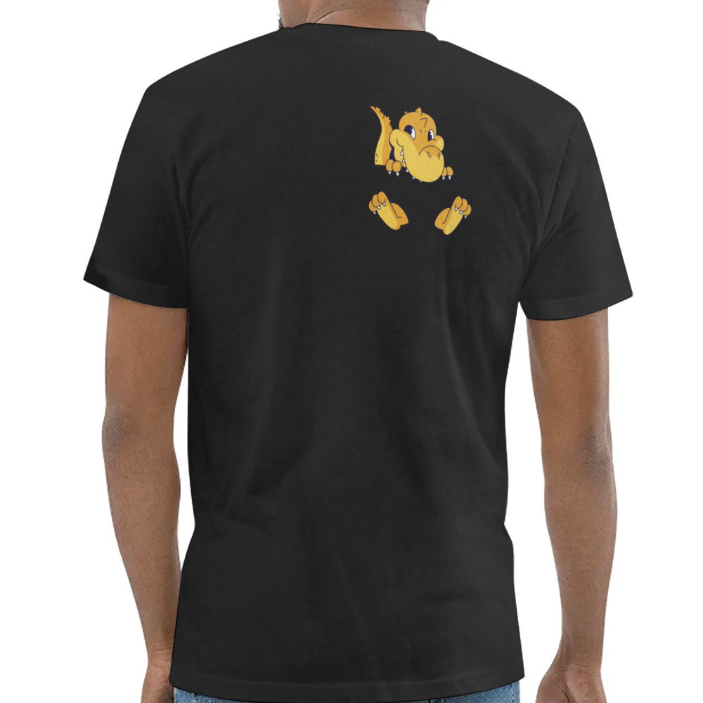 Cartoon Character Black Graphic Printed T-shirt product type