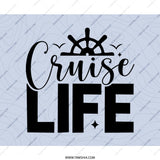Cruise Life Mouse Pad, Nautical Desk Decor, Boating Lover Gift, Ocean Theme Mousepad, Cruise Ship Wheel, Coastal Office Accessories, Gifts - Tawshia