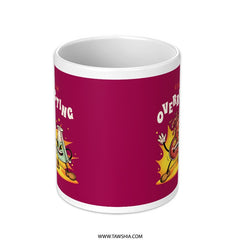 Funny Character Illustration Design on Mug product type