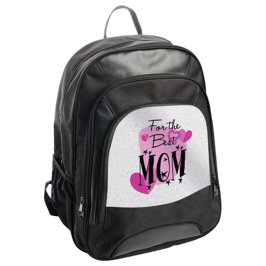For The Best Mom Backpack, Mother's Day Gift Backpack, Heart Backpack, Star Backpack, Gift For Mom Backpack - Tawshia
