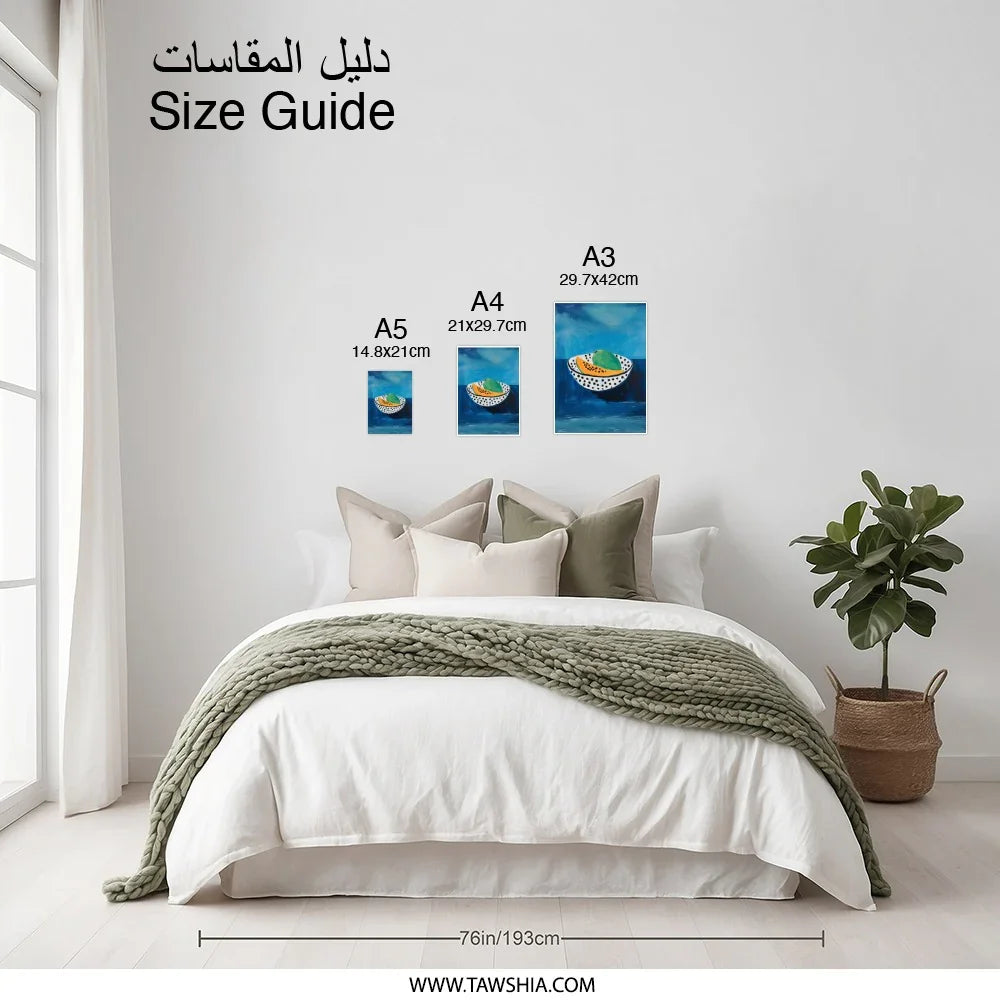 Still Life Photographic Print, Fruit Bowl Art Print, Modern Kitchen Decor, Tropical Fruit Print, Food Art Print, Wall Art, Home Decor - Tawshia