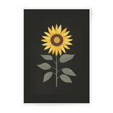 Sunflower Photographic Print, Floral Art, Botanical Wall Decor, Modern Home Art, Flower Photography, Sunflower Art Print, Wall Art - Tawshia