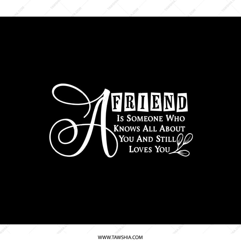 Friend Backpack, Inspirational Gift, Friendship Quote, School Backpack, Travel Bag, Everyday Backpack, Stylish Backpack - Tawshia