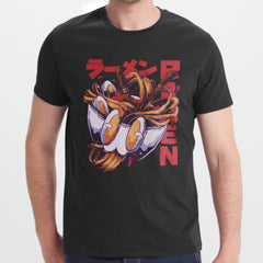 Ramen Bowl Graphic Tee Japanese Noodle Art Shirt product type