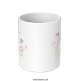 Cute Mug, Kawaii Style Mug, Adorable Mug, Gift For Her, Coffee Mug, Tea Mug, Unique Mug, Cute Cat Design Mug, Kawaii Gift Mug - Tawshia