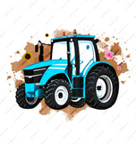 Blue Tractor Mug, Farm Vehicle Mug, Cute Tractor Art, Kids Mug, Farm Lover Gift, Farming Mug, Tractor Present, Agronomy Mug, Tractor Graphic - Tawshia