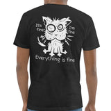 Everything is Fine Funny Graphic T-shirt product type