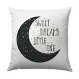Sweet Dreams Pillow, Nursery Decor Pillow, Baby Room Pillow, Moon Pillow, Stars Pillow, Little One Pillow, Kids Pillow - Tawshia