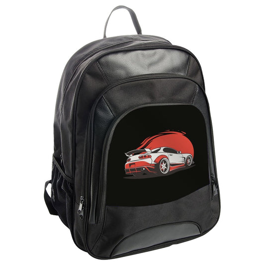 JDM Car BackPack, Supra Art BackPack, Japanese Car Inspired BackPack, Sportscar BackPack, Car Enthusiast BackPack - Tawshia