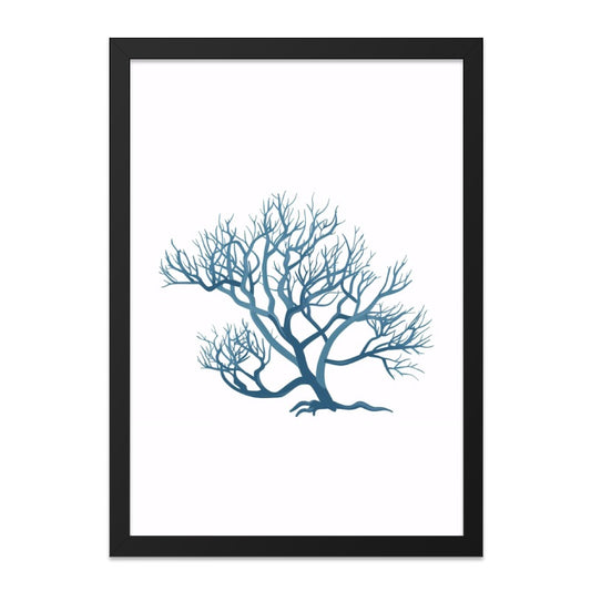 Blue Tree Wall Art, Watercolor Tree Print, Minimalist Decor, Botanical Wall Decor, Nature Art, Home Decor, Modern Art Print - Tawshia