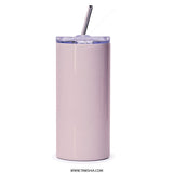 Cherry Blossom Tumbler, Floral Travel Mug, Pink Tree Tumbler, Watercolor Design, Unique Gift Idea, Spring Tumbler, Pretty Tumbler - Tawshia