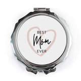 Best Mom Ever Pocket Mirror, Mothers Day Gift, Mom Birthday Present, Gift for Her, Cute Mom Gift, Makeup Mirror, Mom Appreciation - Tawshia