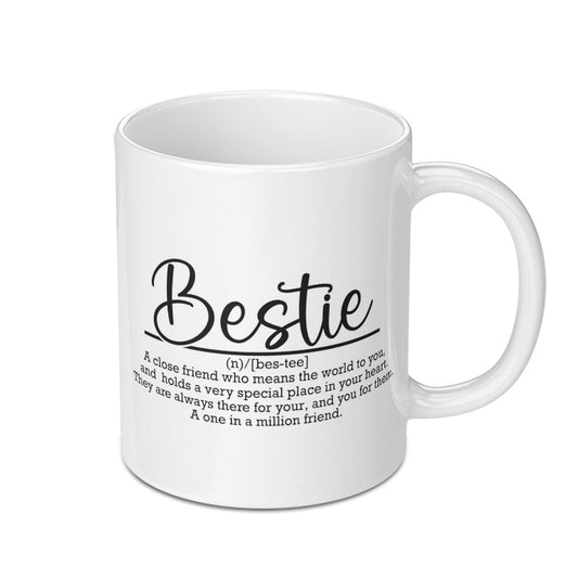 Bestie Mug, Best Friend Gift, Definition Mug, Friendship Mug, Gift for Bestie, Best Friend Mug Gift, Long Distance Friendship - Tawshia