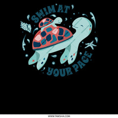 Swim at Your Pace Turtle Art product