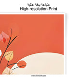 Abstract Floral Photographic Print, Modern Botanical Art, Decorative Wall Art, Home Decor, Nature Inspired Prints, Stylish Art Print - Tawshia
