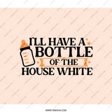 House White Wine Funny Backpack, Wine Lover, Mom Life, Humor, Travel, Gift for Wine Mom, I'll Have A Bottle Backpack, Gift for Women - Tawshia
