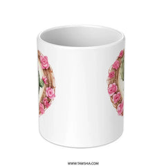 Heart Cactus Mug, Floral Cactus Gift, Succulent Mug, Botanical Mug, Plant Lover Gift, Desert Mug, Cute Mug, Coffee Mug, Tea Cup - Tawshia