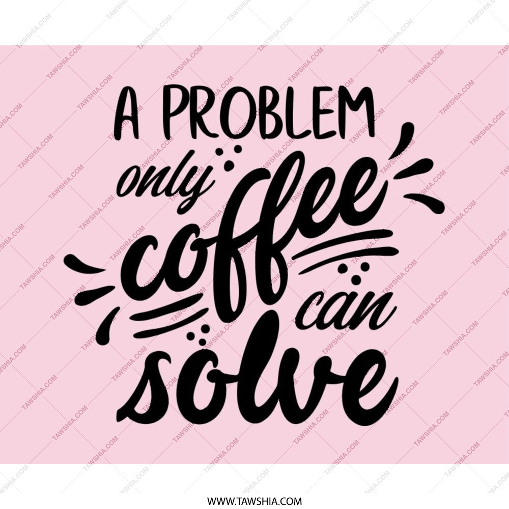 Coffee Lover Mouse Pad, Funny Coffee Quote, Cute Office Decor, Work From Home Gift, Unique Desk Accessories - Tawshia