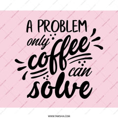 Coffee Lover Mouse Pad, Funny Coffee Quote, Cute Office Decor, Work From Home Gift, Unique Desk Accessories - Tawshia