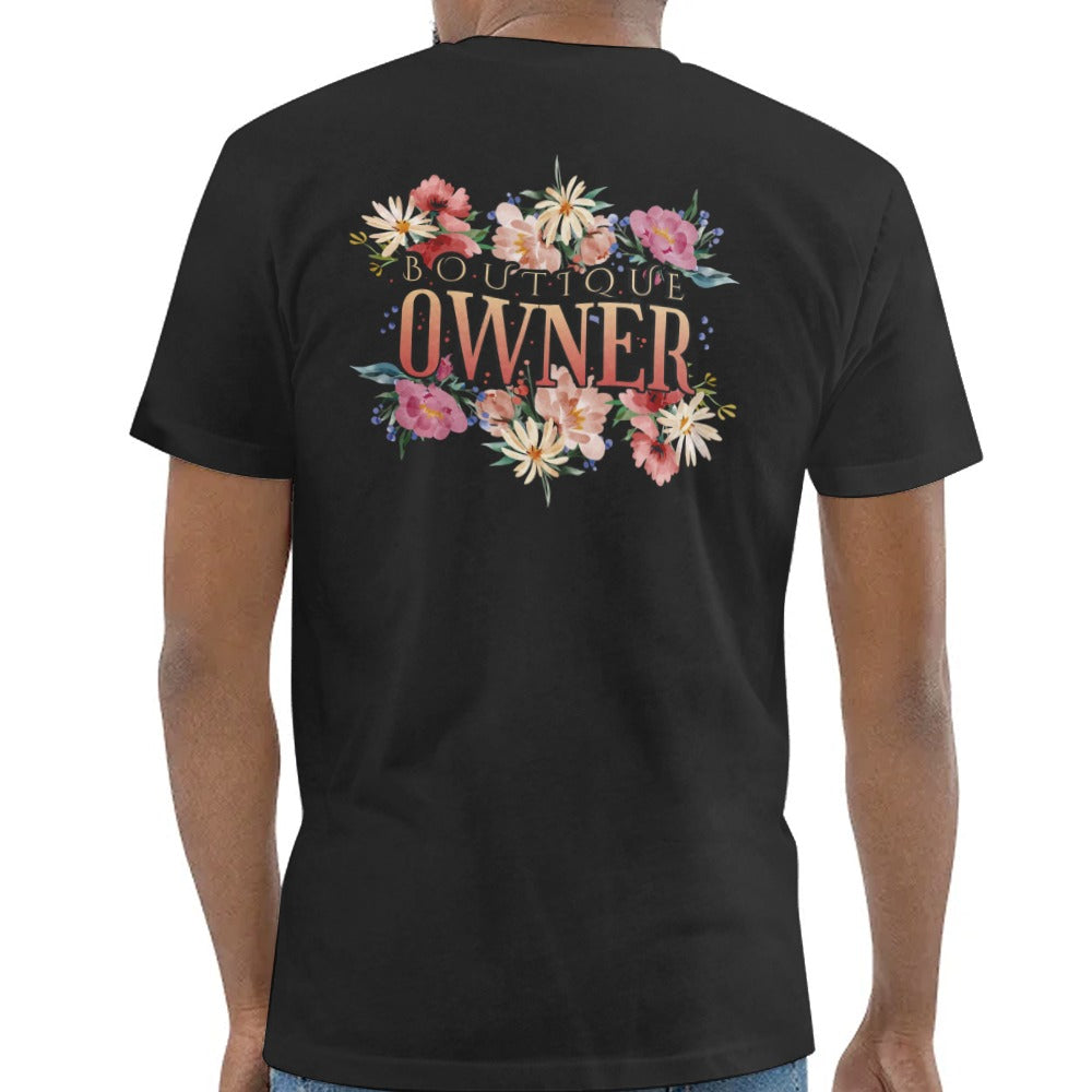 Boutique Owner Floral Graphic Tee product type