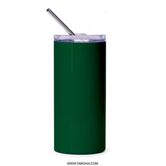 Saudi National Day Tumbler, Kingdom Map, Saudi Arabia Gift, Green Tumbler, Patriotic Present, Travel Mug, Coffee Cup, Stylish Tumbler - Tawshia