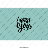 I Miss You Tumbler, Friendship Gift, Long Distance, Missing You Gift, Thinking of You, Care Package, Bereavement Gift, Sympathy Gift - Tawshia